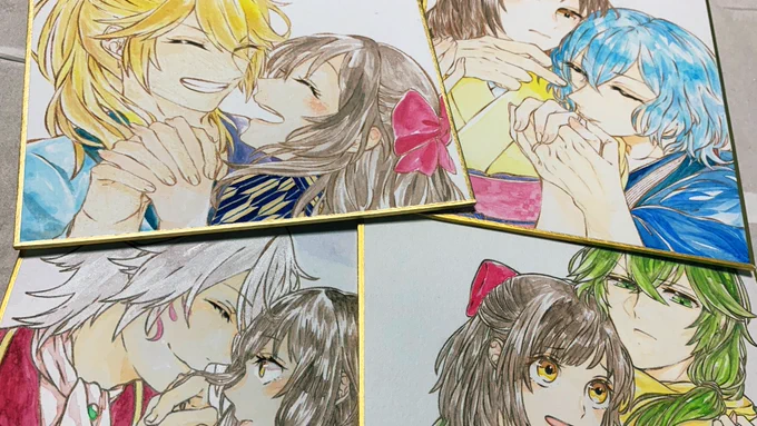 色紙完成〜?? 