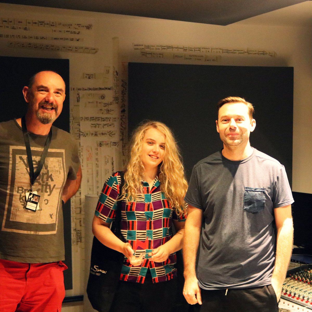 SSRldn's tweet photo. Congratulations to Daisy Edwards who picked up her @AMSNeveLtd
award last week! Presented by operations manager Tony Garston and head of electronic music Jake Williams. https://t.co/lxMMLfBefB