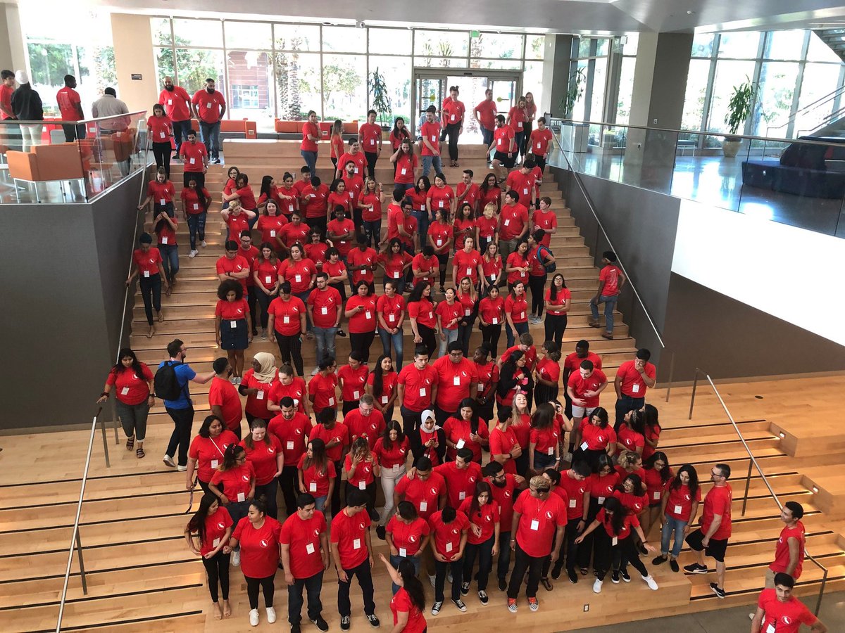 AdamDaySD's tweet photo. Always inspiring &amp; motivating to spend time w @csustudents leaders! As @TitanPrezVirjee said, they are the TRUE VIP’s of the @calstate system! Thank you for inviting my colleagues &amp; me to be a part of your 2019 #CSUnity https://t.co/qzF58f2gt2