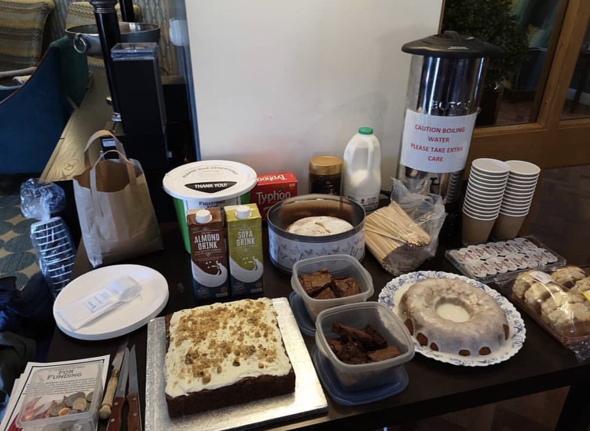 FightingFunding's tweet photo. Really successful afternoon with the Residents of Oakfield Court in Urmston @McCarthyStone, thank you to all for the donations to @firefighters999 @NCS #NCS #FightingforFunding #AfternoonTeaWeek https://t.co/SIvB1kA4Z4