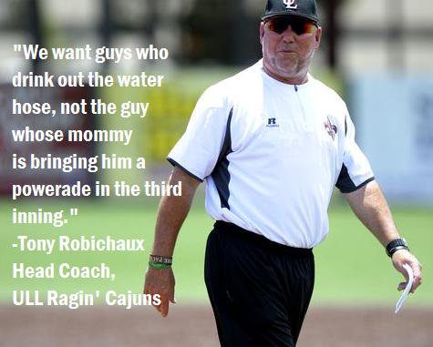 These are guys we want as part of the Akadema family. We will be hard nosed. We will be dirtbaggers. We will respect the game and play the game the right way. That's what this quote means. It means that we want that kid that's mentally tough and willing to grind everyday.