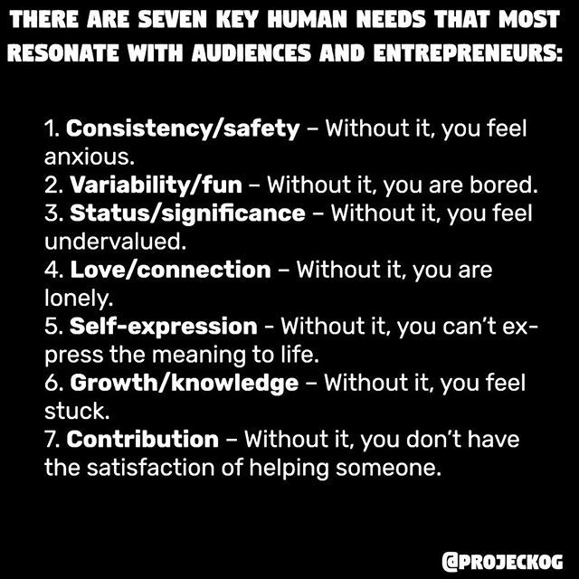 ProjeckOG's tweet photo. Here are the seven things all human value in some way.⠀
-⠀
Follow @projeckog for more info about #entrepreneurship⠀
#entrepreneur #entrepreneurs #entrepreneurlife #freelancer #freelancing #freelancing #mindsetiskey #millonaire #solopreneur #smallbizo… https://t.co/UeKftiN6RF https://t.co/fuPt8GVvk5