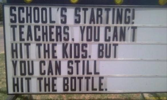 Divots_Brewing's tweet photo. If you're a parent and ready for school to start, raise your hand! If you are a teacher and not-quite ready, raise your beer! https://t.co/zgTfw76QYM