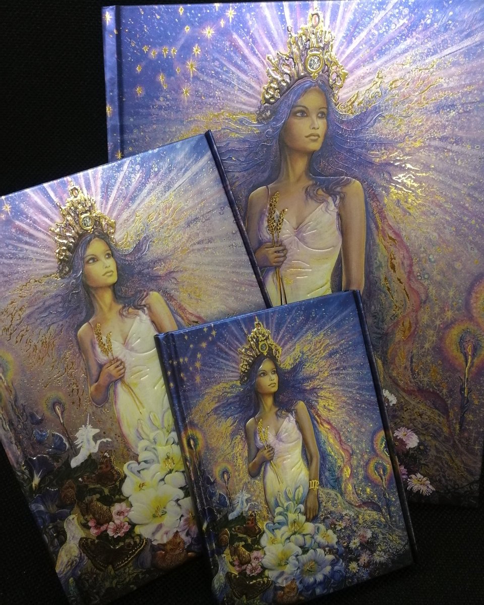 "Virgo" by Jo Wall - foiled sketchbook, notebook and mini notebook. 🌈

#jowall #josephinewall #josephinewallart #virgo #virgostarsign #virgosketchbook #virgonotebook #notebook #sketchbook #foiledjournal