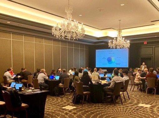 SurePrepLLC's tweet photo. The @ThinkPlanGrow #BoomerTechnologyCircle Summit continues in Kansas City. Stop by the SurePrep table to learn more about our next-generation #scanandpopulate solutions to transform your #1040tax practice! #BTCSummit2019 https://t.co/ABinclppLx