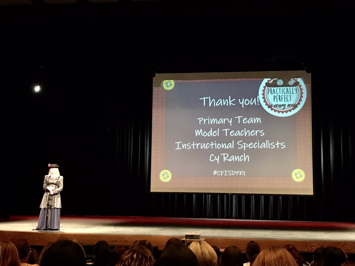 MsBlack_Pope's tweet photo. Everything is possible, even the impossible!  Thankful for another year with an awesome district!!#POPEpride #CFISDspirit #cfisdpk1 https://t.co/s4T4gpnH5L