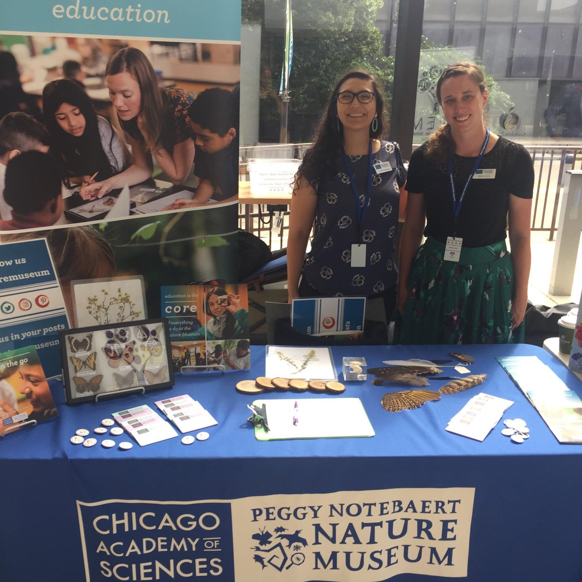 NatureMuseum's tweet image. Our educators are excited to meet the awesome teachers at the CPS STEM conference! #cpsSTEM