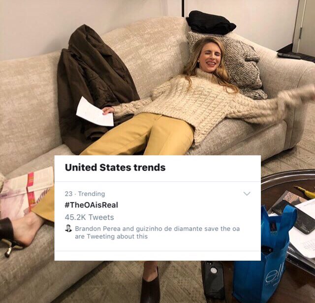 the_oabr's tweet photo. #TheOAisReal is United States trends. https://t.co/EpfJLmxTQ6