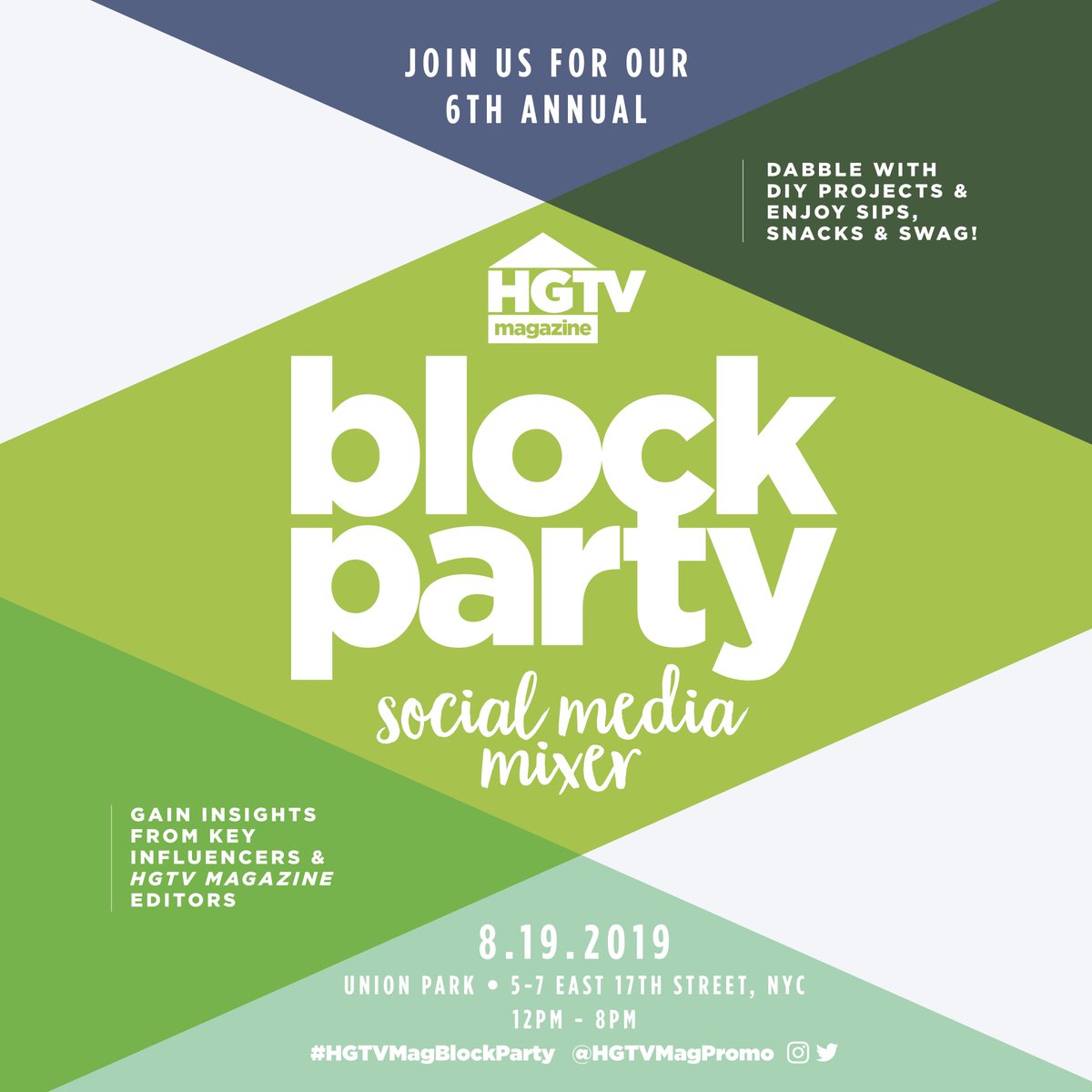 The 6th annual <a href="/hgtvmag/">HGTV Magazine</a> Block Party is just around the corner 👀 Join us August 19th from 12 to 8 p.m. to hear from awesome home bloggers and the coolest HGTV star ✨ Don't forget to RSVP: hgtvmagonline.com/events