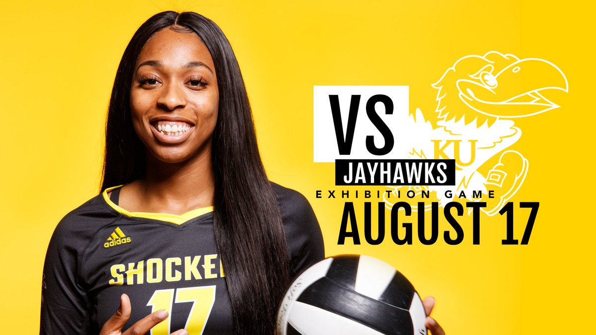 GoShockers's tweet image. We're giving away two sets of tickets for this weekend's @GoShockersVB match vs KU!

'𝗥𝗧' 𝗧𝗛𝗜𝗦 𝗣𝗢𝗦𝗧 and we'll select our winners by 5:00pm CT on Wednesday (8/14).

#watchus