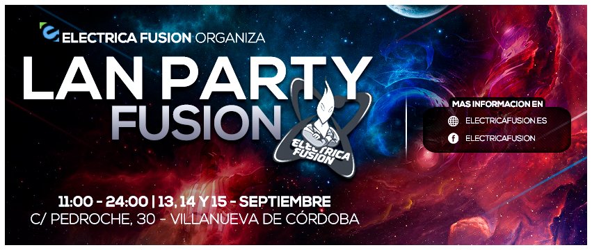 EFusioneSports's tweet photo. Todo preparado para el primer evento de eSports de Cordoba. https://t.co/1kNXo0A8ha
#lanpartyfusion #lol #FIFA20  #CSGO #Fornite  #villanuevadecordoba https://t.co/bI32HXIUFq