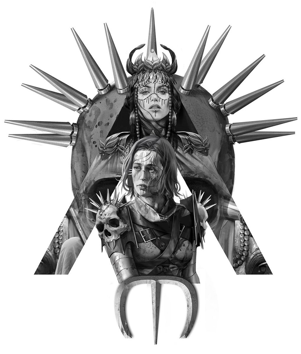 Satine_Zillah's tweet photo. I am about to start testing T-shirt printing. Before I do so I am interested if there is a demand for this kind of product. Would you be interested in this in a near future? 
What do you think about this design?
#warriorcomicbook #sevan #roe #alyciadebnamcarey #katiemcgrath https://t.co/q2RP3raF8v
