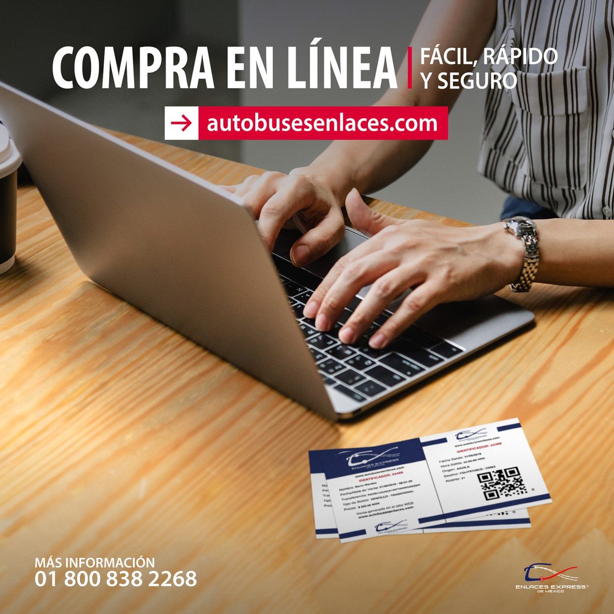 DeEnlaces's tweet photo. Tus boletos de autobús desde la comodidad de tu casa u oficina, compra en línea:
https://t.co/saRQZ0VfeN
https://t.co/QcqXqrq68d
#VisitMexico #ViajemosPorMexico #EnlacesExpress #Puebla #Guadalajara #Chiapas #Monterrey #GDL #MTY #CHIS #CDMX #PUE #TurismoMexico https://t.co/9o9gqKu6uo