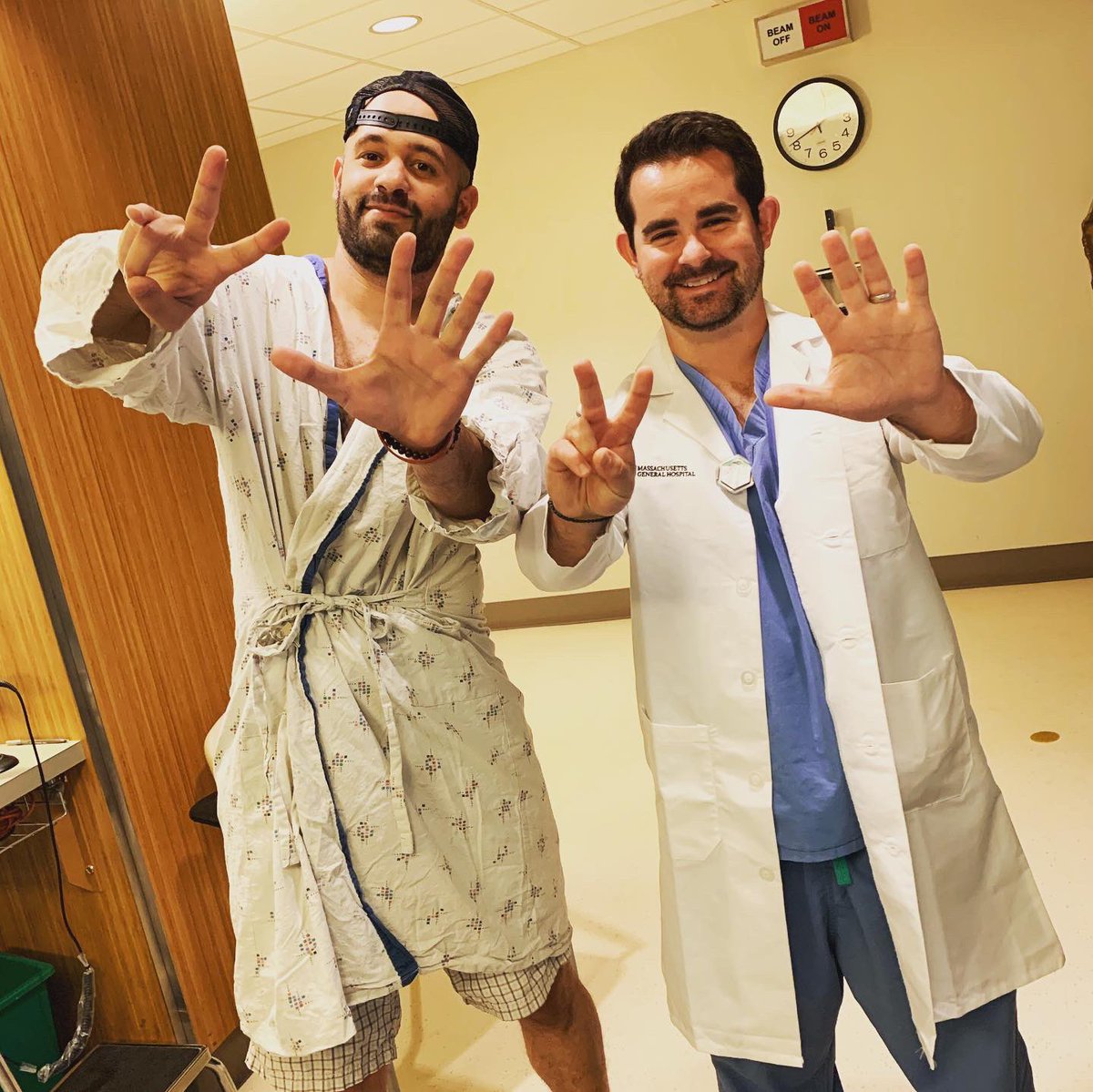 Q_Coach's tweet photo. After you get that 6, gotta convert that PAT and make it 7. My dude Brandon marking it with me as the @_gamespeed_ cheetah made its first appearance. #SevenDown #EffCancer https://t.co/U0wK7SmHj8