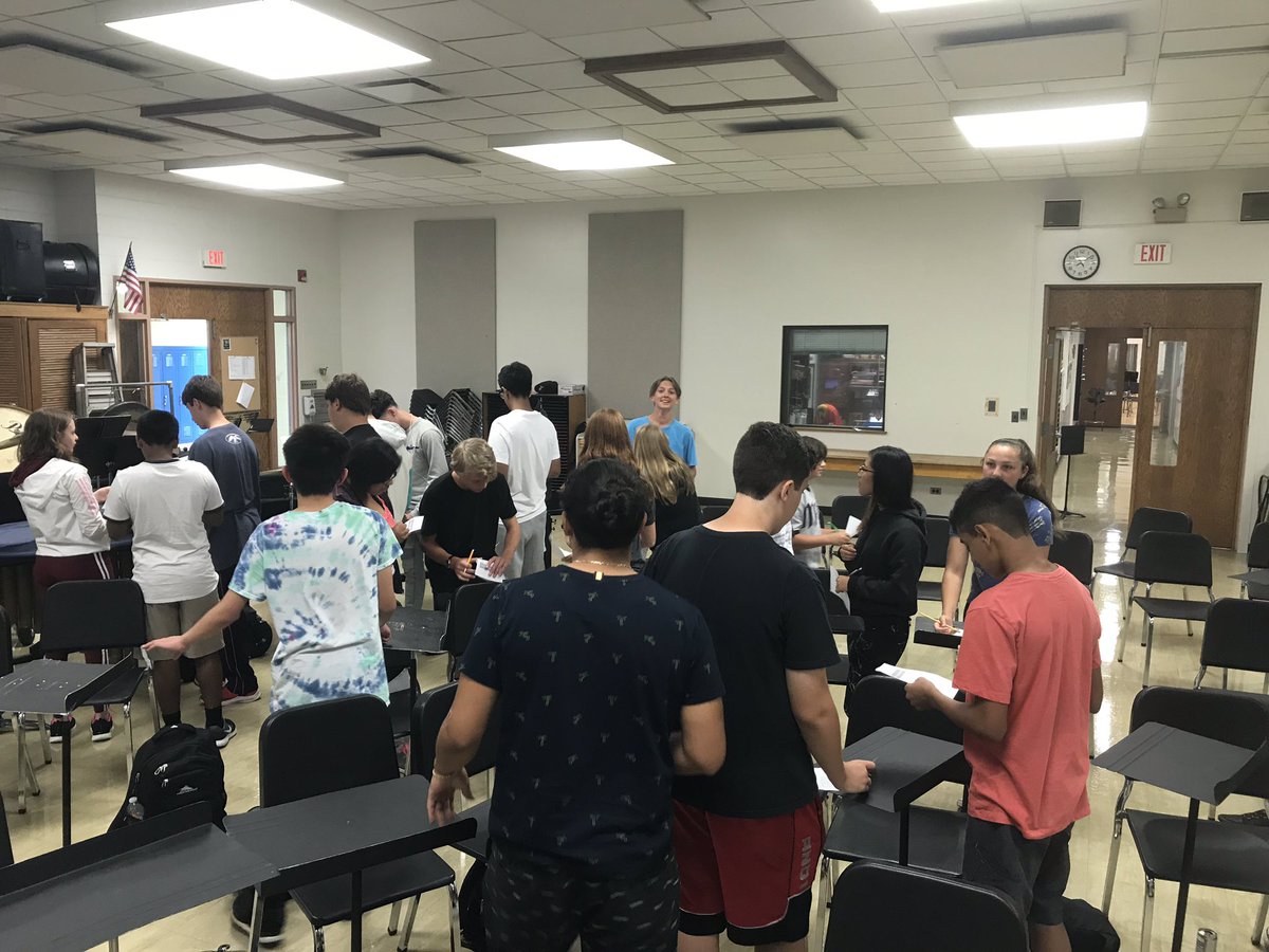 Maine West Band (@mainewestband) on Twitter photo Loving the first day of school! Full of icebreakers and student engagement! #cultureofbelonging <a href="/Maine_207/">Maine Township High School District 207</a> <a href="/Maine_West/">Maine West</a> Loving the first day of school! Full of icebreakers and student engagement! #cultureofbelonging <a href="/Maine_207/">Maine Township High School District 207</a> <a href="/Maine_West/">Maine West</a>