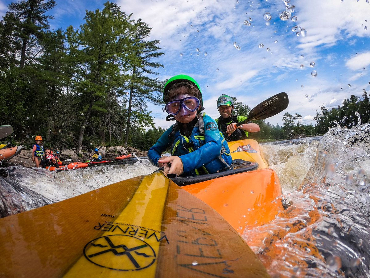nicktroutman's tweet photo. Kayaking with my son brings more joy into my life then almost anything. ❤️ Simply getting to share my love for the river and the wilderness with him is incredible. 🙌 #gogglesforthewin #lifeisgreat #dadgoals #kayaking #gopro https://t.co/h5SzimBKsx
