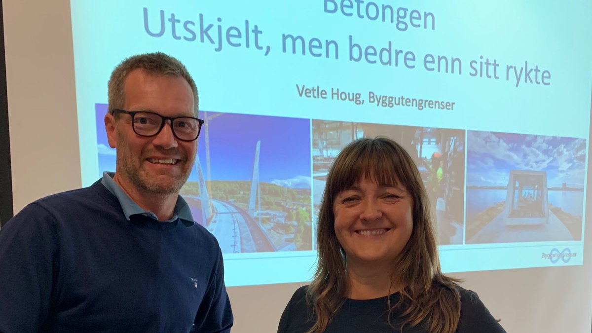norsusforsk's tweet photo. Betong er verdens mest brukte byggmateriale. Den utstrakte bruken gir også et stort klimagassavtrykk. Er det virkelig slik at andre materialer er løsningen? 
@AnneRonning mener at betongelementindustrien viser utslippsreduksjoner. #Klima #betong #arendalsuka2019 https://t.co/cdhpeFxXHJ