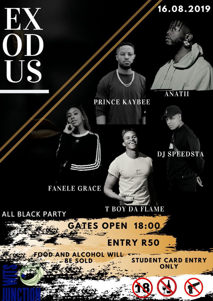 HallMedhurst's tweet photo. The only place to be this Friday🔥🔥
@WitsJunctionRes https://t.co/IQa8OrgNaI