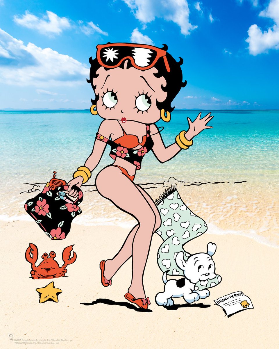 bettyboopnews's tweet image. Who else wishes they were on the beach right now? 🏖 #SummerOfBoop