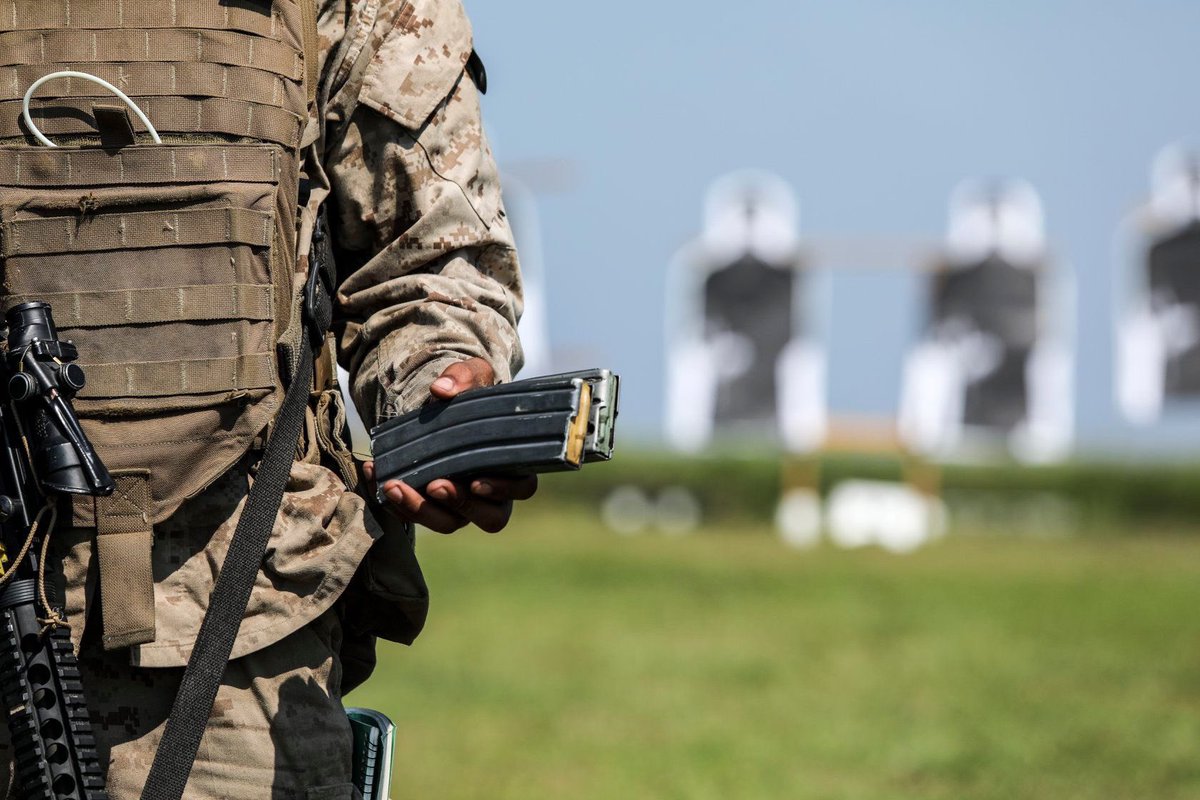 MCRDPI's tweet photo. The Gun Show
Golf Company recruits fired on Table Two qualification day Aug. 6.
(U.S. Marine Corps photos by Lance Cpl. Ryan Hageali)
.
.
.
#USMC #Marines #MarineCorps #ParrisIsland #WeMakeMarines #TableTwo #RifleRange https://t.co/sKakaive1c