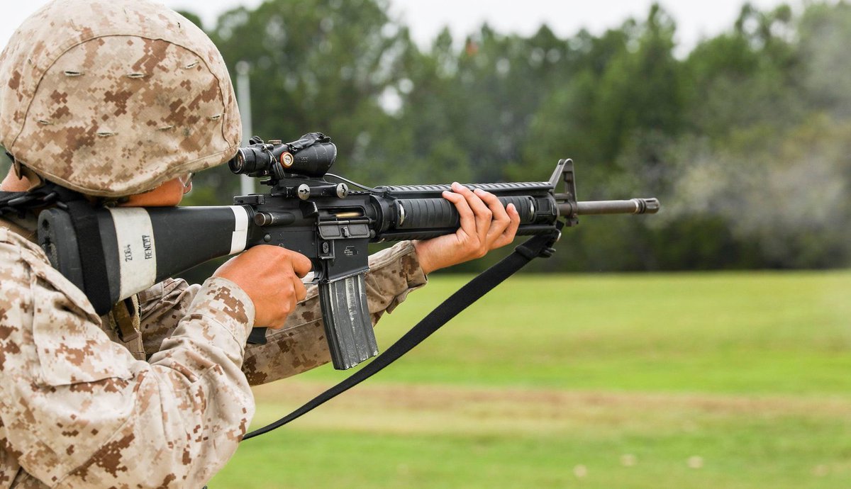 MCRDPI's tweet photo. The Gun Show
Golf Company recruits fired on Table Two qualification day Aug. 6.
(U.S. Marine Corps photos by Lance Cpl. Ryan Hageali)
.
.
.
#USMC #Marines #MarineCorps #ParrisIsland #WeMakeMarines #TableTwo #RifleRange https://t.co/sKakaive1c