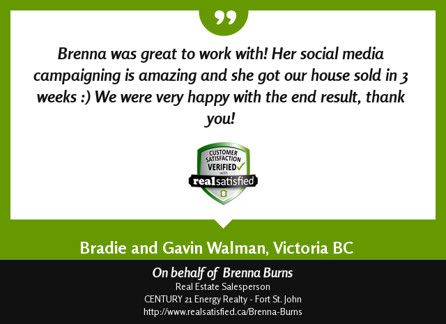 FSJRealtor's tweet image. I’m truly honored by this, and smiling from ear to ear.  realsatisfied.ca/Brenna-Burns via @realsatisfied