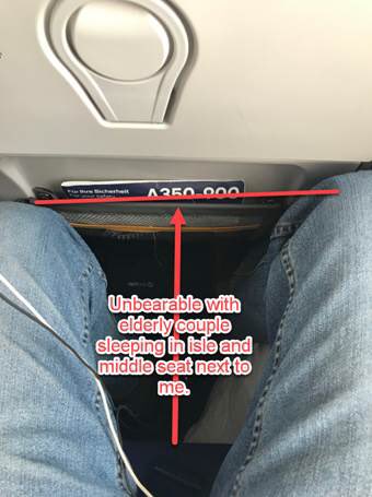 BillTodd20's tweet photo. Not happy with @Delta who rejected my request for refund when my seat was downgraded from Comfort + to Coach on 9 hour flight. Never had this problem with @AmericanAir https://t.co/OP0EBQqC4s