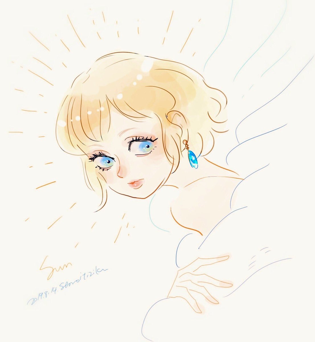 「落書き お日様の擬人化 」|セノ🦅誤字脱字するのイラスト
