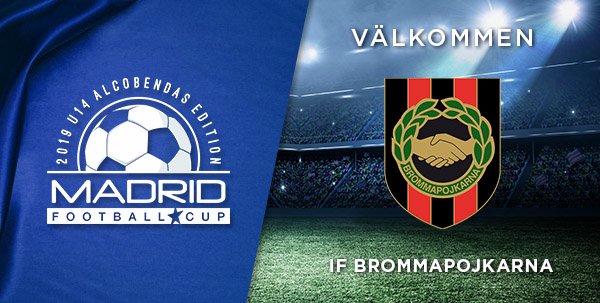 mfootballcup's tweet photo. Another great team known for its great youth academies, IF Brommapojkarna @BPP06_1  will be a part of #MFC2019. We are happy to see you all again in this edition.  

#Fútbol #ElFuturoSeJuegaAquí #Football #FutureIsHere https://t.co/6VFv3ELCdG