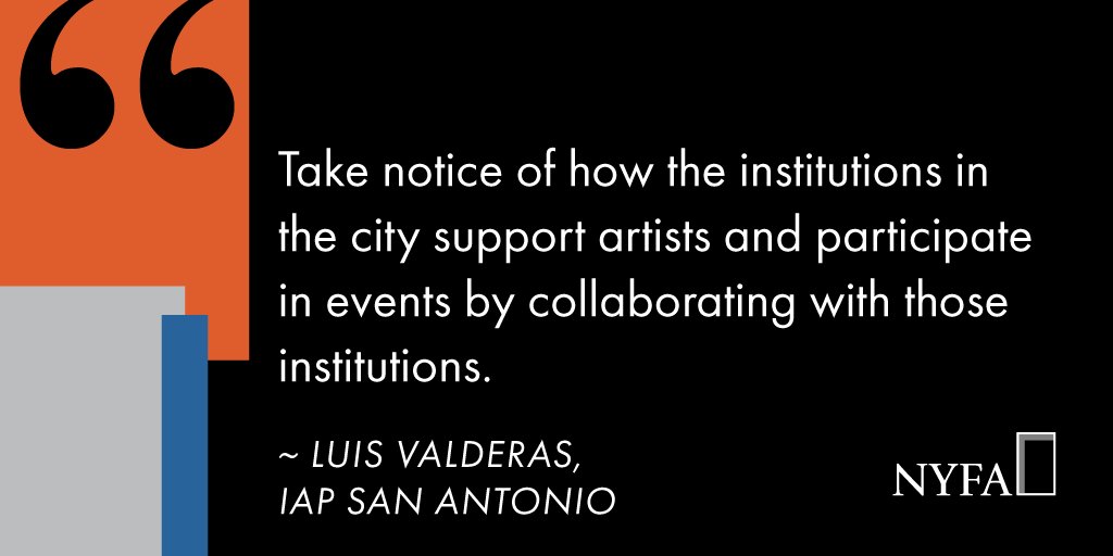 nyfacurrent's tweet photo. Just arrived in a new city? We have tips for creating your own opportunities, lessons in collaboration, and more in the latest #IAPInterview: https://t.co/Jm9KaNTVXz https://t.co/TyvQALBSLu