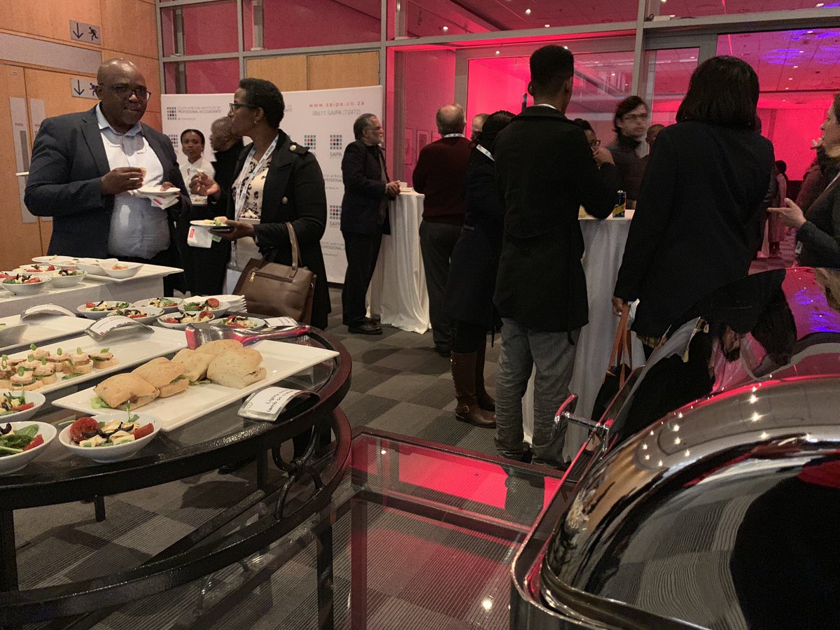 SAIPAcomms's tweet photo. Cocktail party just started @CTICC_Official #professionals #AccountingiNdaba #SAIPAiNdaba2019 https://t.co/SM8avl3znG