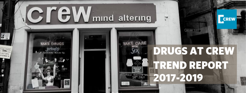crew_2000's tweet photo. We've just released our latest drug trend report - covering 2017 and 2018. Read it on our website here: https://t.co/8rrhmoGaG2 #DrugTrends #HarmReduction #Scotland https://t.co/Vt1lMIqqki