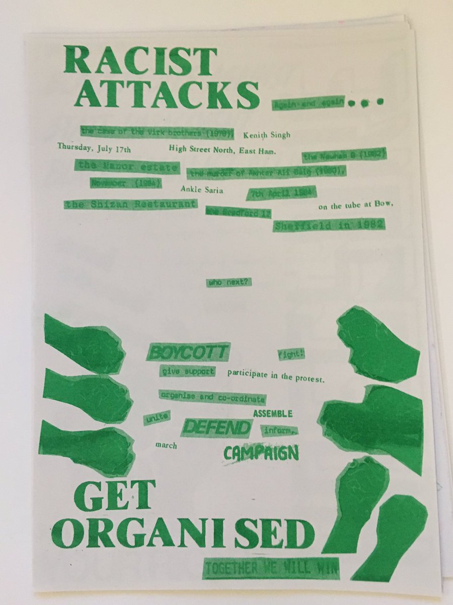 daikonzine's tweet photo. Some of the 🔥 posters from yesterday’s workshop for #ActivatingNewham ! 

Thanks to everyone who came. It was great to engage with archives in a creative way &amp; learn how to riso print together

S/o to @EttaVBrill who co-led the workshop &amp; taught me (Kay) how to print properly 😅 https://t.co/XXS2FLmFwc