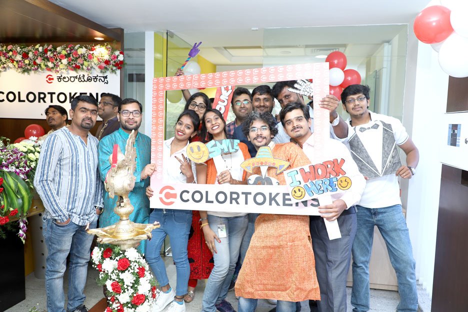 ColorTokensInc's tweet photo. ColorTokens Bengaluru gets a new address! We moved to a sparkling new office with hoots and whistles. It was a day filled with amazing performances and lots of fun and games. Thank you for participating and making it a landmark event in ColorTokens history. #LifeatCT #newoffice https://t.co/SEmRGKPI0U
