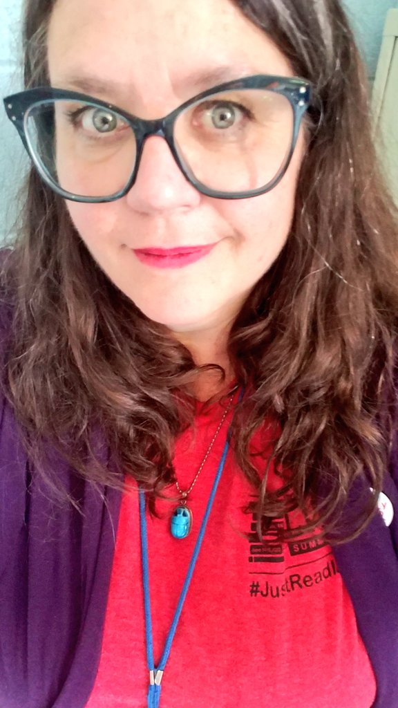 MrsBNashville's tweet image. Lunchtime. Rocking my #ProjectLITSummit19 tee shirt as my visible support to #fullyfundMNPS. It&apos;s Tuesday in @MetroSchools and I&apos;m #Red4Ed!!  @FundMnps @Red4edN