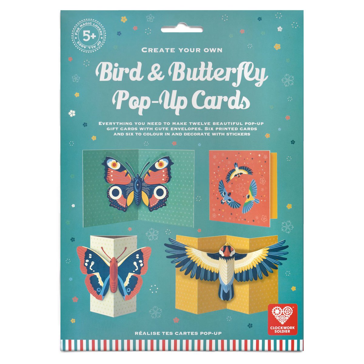 Clockwork_news's tweet photo. Birthdays or big occasions coming up? Want to send a thank-you note? Get the little ones involved with this crafty bird and butterfly card kit! #papercraft #craftkits #clockworksoldier #activityforkids #wildlife #kidsactivities #butterflies #gardenbirds #cards #creativeplay https://t.co/ukmoinGwvb