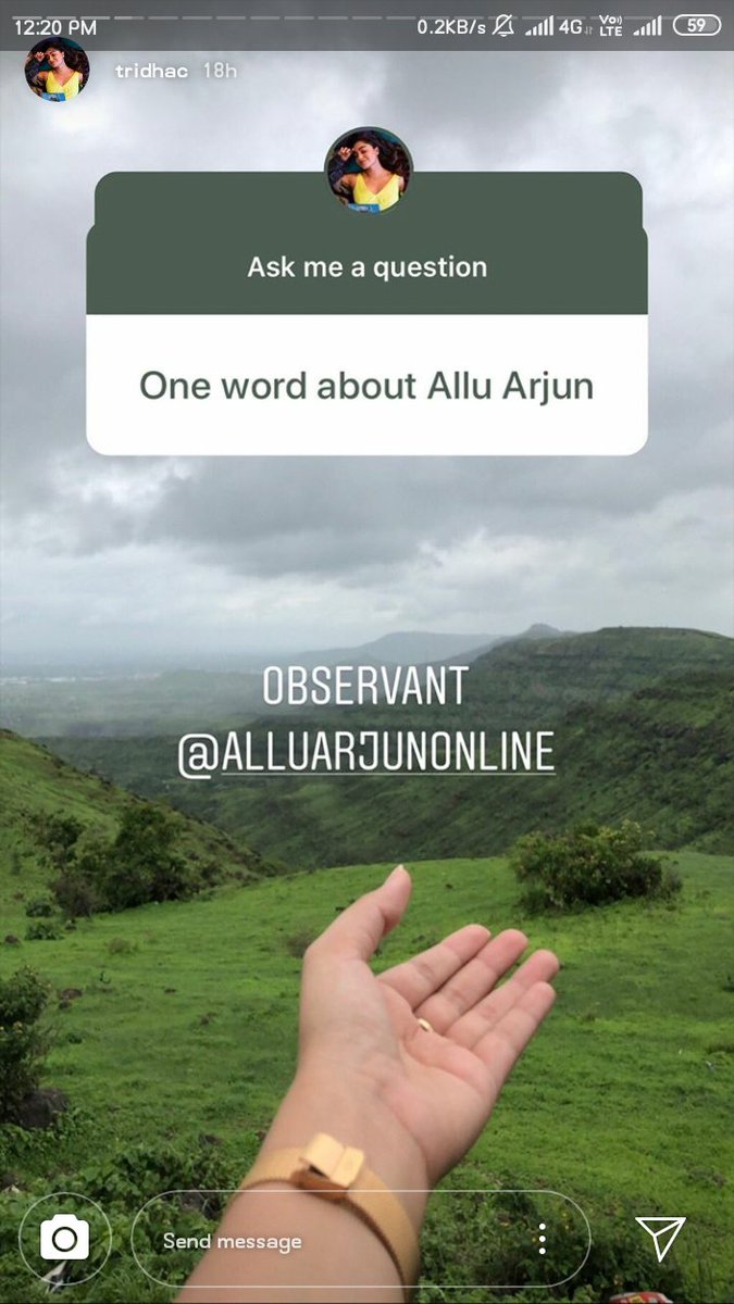 AlluSk45's tweet photo. One Word about @alluarjun ?

@iamtridha of Surya vs Surya Fame --- "OBSERVANT" 😎😎

#AA19 #AlluArjun #AA19FirstLook https://t.co/oYaF3LhM3z