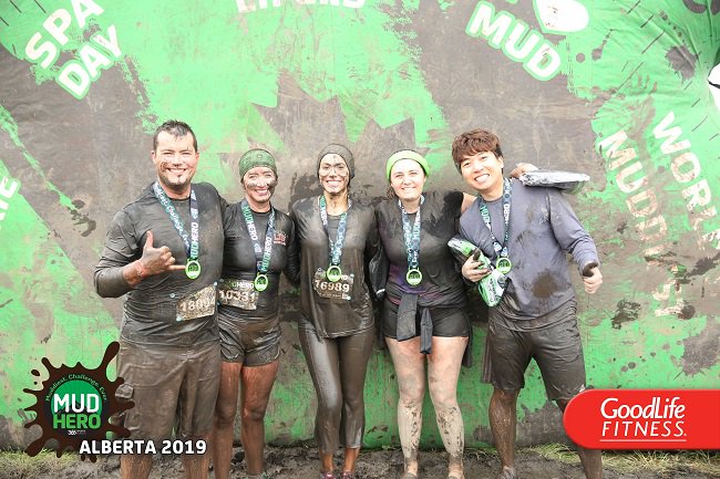 rkvisualization's tweet photo. Spotted: Team #RKV &amp; #RK slinging mud at the muddiest challenge ever! The gang got together to do a little team mud sliding, working their way through a 6K obstacle course of cargo nets and muddy lagoons. #TeamBonding #MudHero #Mudivation #StayMuddy   #goodtimes https://t.co/74kcNAD7vU