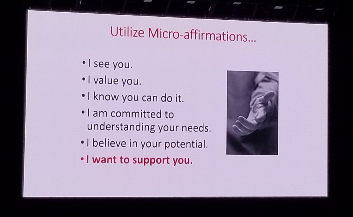 MrsDavisAggie's tweet photo. What micro-affirmations do you use with your students? #CFISDForAll @TyroneCHoward https://t.co/F2CpKoM6Q8