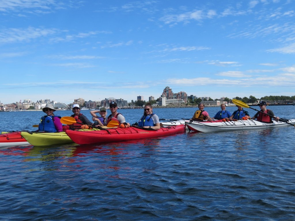 CushWakeVan's tweet photo. We had a blast kayaking around Seal Island, just west from Victoria's Harbour at our @CushWakeVic Summer Event last month! #Summer2019 #TeamBuilding @CushWakeCanada https://t.co/KArxXAiKy7