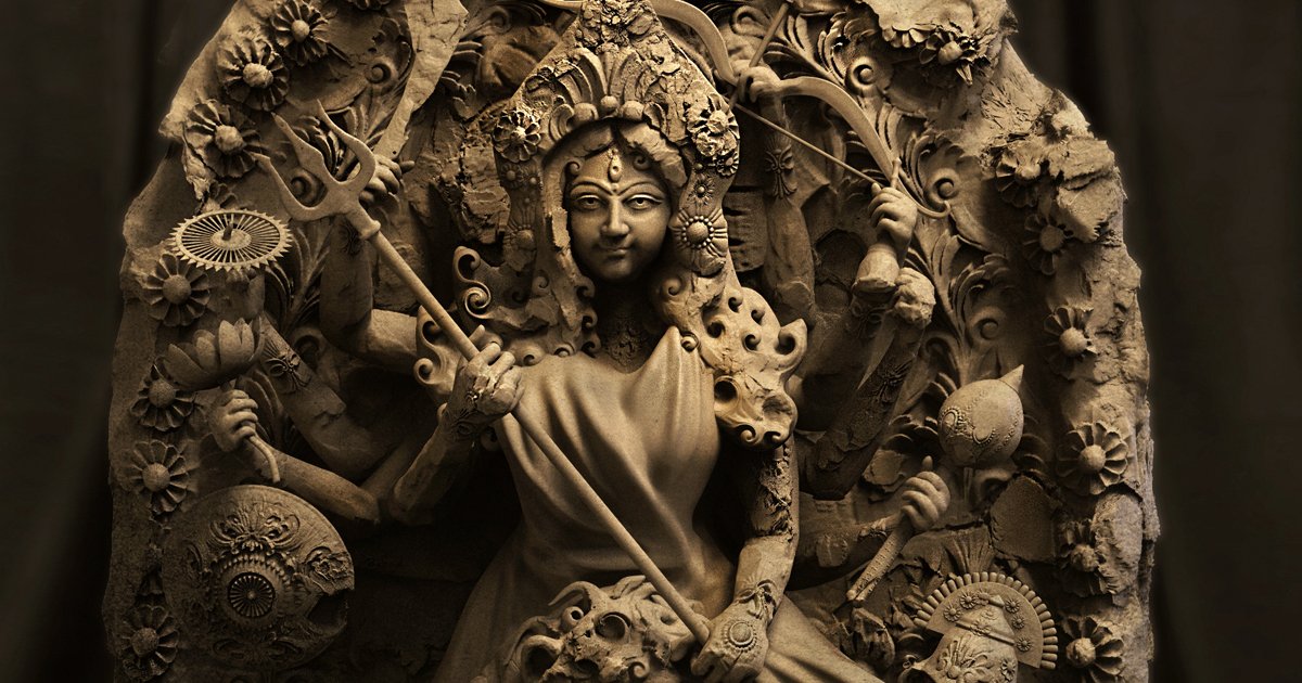 maxonzbrush's tweet image. Mahamaya Durga - this awesome sculpt of the ancient Indian Goddess is by ZBrushCentral member Surajit Sen. Be sure to visit and leave a comment at zbru.sh/36c #ZBrush