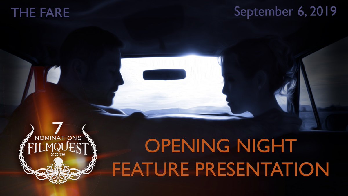 LostCheckerCab's tweet photo. The Fare is proud and honored to be the Opening Night Feature Presentation at FilmQuest 2019! See you in Provo! @FilmQuestFest #filmfestival #thefaremovie #indiefilm https://t.co/hKSQXtigCL