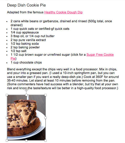 Eat2CompeteRD's tweet photo. Have a sweet 👅 tooth? Then this protein 👊🏽 chocolate 🍫🍪 chip cookie pie is for you!

Secret protein ingredient: CHICKPEAS (aka what hummus is made up of)😳😋

Link to recipe: https://t.co/on0tn8LD7E or 👁✅⬇️

#fuelwithpurpose #performance #peotein #yummy #E2C https://t.co/QPUr0AIpNq