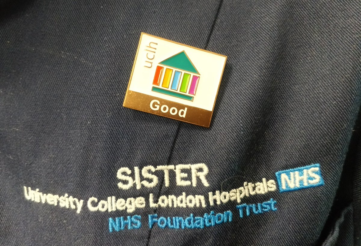 We're GOOD! Well done T11N <a href="/uclh/">UCLH</a> &amp; Charlie Leger for this Exemplar Ward Accreditation! Let's keep up the #teamwork &amp; #improving <a href="/improvinguclh/">UCLH Improvement</a> <a href="/CharlOTte_Paeds/">Charlotte Betteridge</a> <a href="/RDTherapies/">Ross Drillingcourt</a>