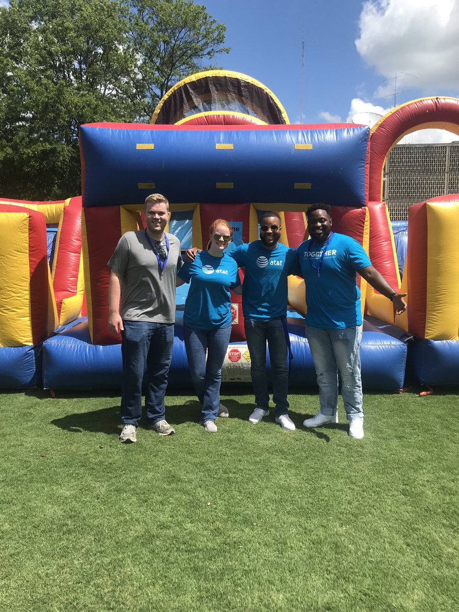 LancePaulATT's tweet photo. It was a hot but very rewarding day representing AT&amp;T in the community! @blake_hein https://t.co/uNa98pGxsD