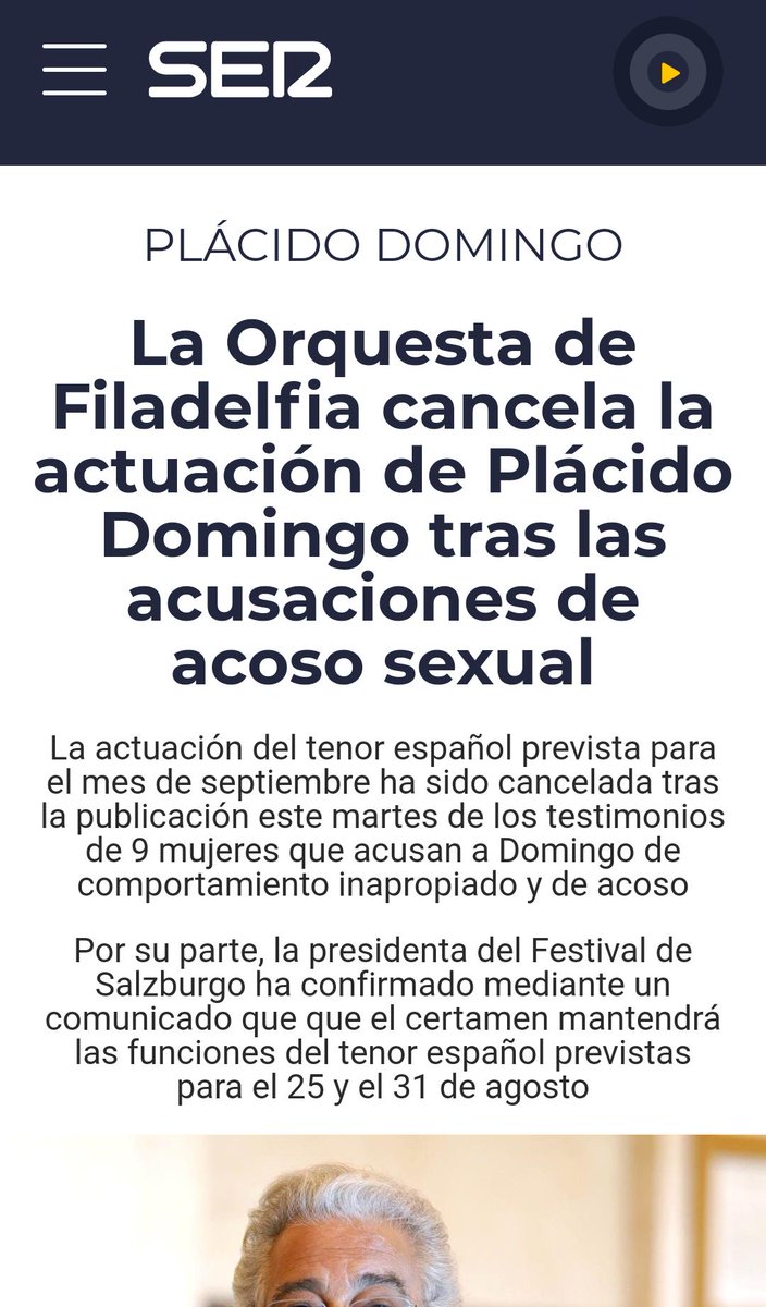 lamariteresa's tweet photo. Como bien dice la Calvo, a la víctima hay que creerla sí o sí. Ni presunción de inocencia ni juicios justos para los hombres heterosexuales acusados por mujeres. 
#MeToo #PlacidoDomingo #feminismo #EXISTEN https://t.co/4NQs7WYsIN
