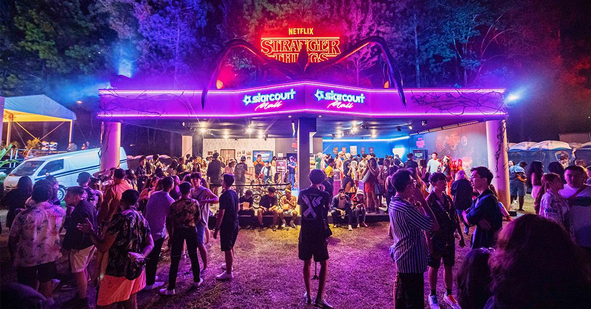 jackmorton's tweet photo. This past July, Good Vibes Festival goers got to check out interactive elements and insta-worthy moments from all three seasons of @stranger_things when we helped @Netflix bring some #StrangerVibes to Malaysia. #GVF2019 https://t.co/mYnhb2cPJ7