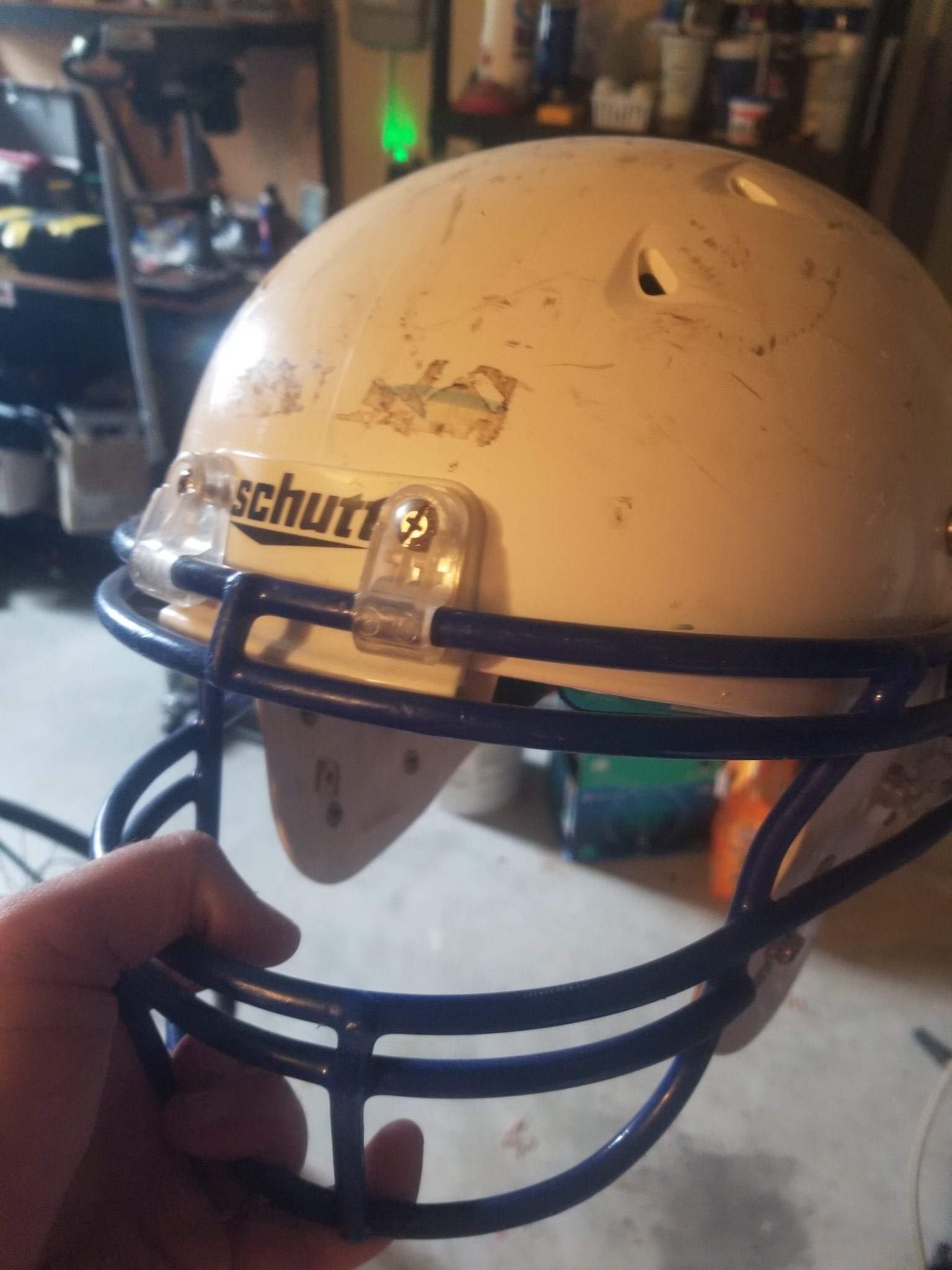 Old schutt helmet sales