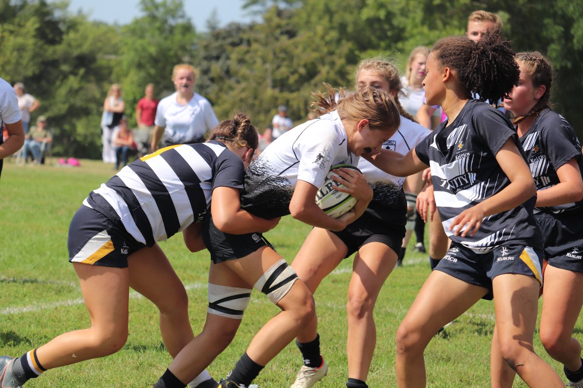 RugbyOntario's tweet photo. The Morning match have wrapped up at the Eastern Canadian Rugby Championships, presented by @GilbertCanada! Matches played on Nixon Field will be streamed on the RO YouTube Channel! Follow RO on Instagram, Facebook and Twitter for scores updates!

STREAM: https://t.co/oEXS9bILZ1 https://t.co/36Xoju1BFR