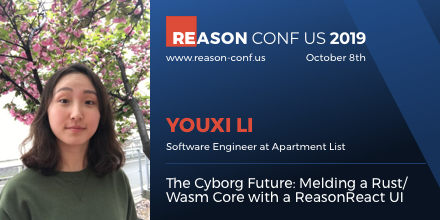 reasonconf's tweet photo. ⚡️ Speaker Alert ⚡️
@yukims19 is a software engineer at @ApartmentList and is coming to #ReasonConf to share her expertise 🤩
Don't miss her talk! Get your tickets now >> https://t.co/Z4HTeIm8br << https://t.co/TcZyxqDWKh